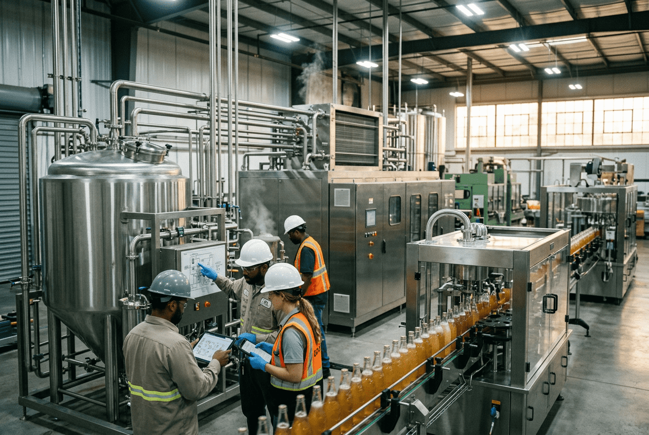 Aseptic Beverage Processing